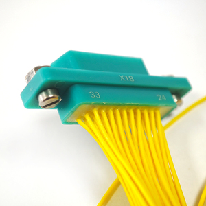 Hình chữ nhật điện nối CDBF-33T nam/nữ đồng liên hệ với IP67 đánh giá cho các ứng dụng điện micro-d PC Vỏ - Product Image 1