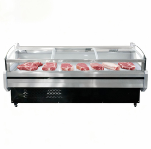 Réfrigérateur de présentation de viande fraîche, équipement réfrigéré pour <span class=keywords><strong>boucherie</strong></span>, réfrigérateur de présentation de viande pour charcuterie - Product Image 1