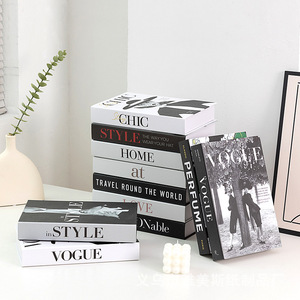 Table basse pliable de ferme moderne de luxe inspirée par la pile de faux <span class=keywords><strong>livres</strong></span> pour étagère ou salon décor à la maison - Product Image 4