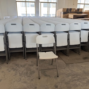Mesa Redonda Moderna de Resina Blanca Ligera de 6 y 8 Pies, <span class=keywords><strong>Popular</strong></span> para Comedor, Hoteles y Banquetes de Boda, Plegable y Fácil de Instalar - Product Image 2