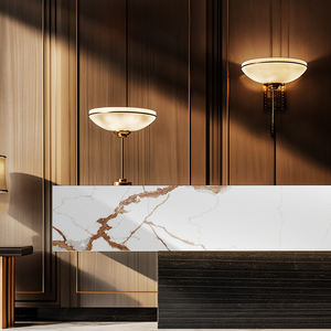 Painel de Parede Moderno em Pedra de Quartzo Artificial Polida RUNPIN, Ecológico, Impermeável e Durável, Bancadas de Cozinha OEM/ODM - Product Image 6