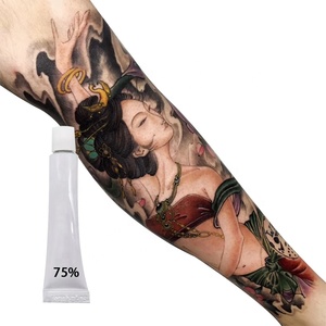 ครีมสีขาวสำหรับสักลายรุ่นใหม่ปี 2025 ความเข้มข้น 75% ใช้ก่อนสัก สำหรับสักถาวร อุปกรณ์เสริมสำหรับสักลาย ขนาด 10 กรัม 30 กรัม 50 กรัม - Product Image 2