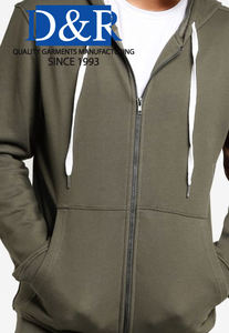 Sweat à capuche de qualité supérieure pour hommes Streetwear Pullover Drawstrings Hoodies pour hommes Sweat à capuche zippé - Product Image 2