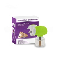 Kit diffuseur apaisant personnalisé USMILEPET pour chiens, liquide apaisant infusé de phéromones, diffuseur à brancher pour soulager les chats et les chiens