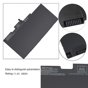 Cs03xl Pin cho <span class=keywords><strong>HP</strong></span> Elitebook 745 755 840 848 850 G3 G4, Zbook 15U G3 G4 máy tính xách tay HSTNN-UB6S HSTNN-IB6Y 800231-141 cs03046xl - Product Image 3