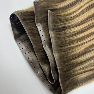 Extensiones de Cabello Humano con Trama de Mariposa, Cabello con Cutícula de Doble Trama para Mujer, Gran Venta - Product Image 6
