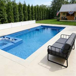 Piscine en fibre de verre sûre, écologique, à faible entretien, pour le plaisir familial, protection UV - Product Image 5