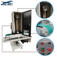 Machine automatique de débavurage et de ponçage de tôles - Meuleuse industrielle à bande transporteuse humide/sèche pour la préparation des surfaces métalliques