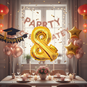 Fornitura all'ingrosso 32 pollici oro Mylar palloncino e spesse perle 4D per festa festa festa della mamma laurea capodanno cinese - Product Image 3