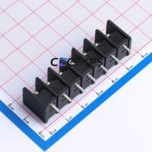 DBT30S-7.62-7P-BK-P Barrier Terminal Block Through hole Component (THT),P=7.62mm Connector 7.62mm 15A 300V - Product Image 2