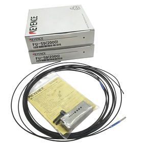 KEYENCE FU-59 Fiber Unit Reflection Type Optical Proximity Sensor 2000mm FU Series Fiber Optic Sensors - Product Image 2