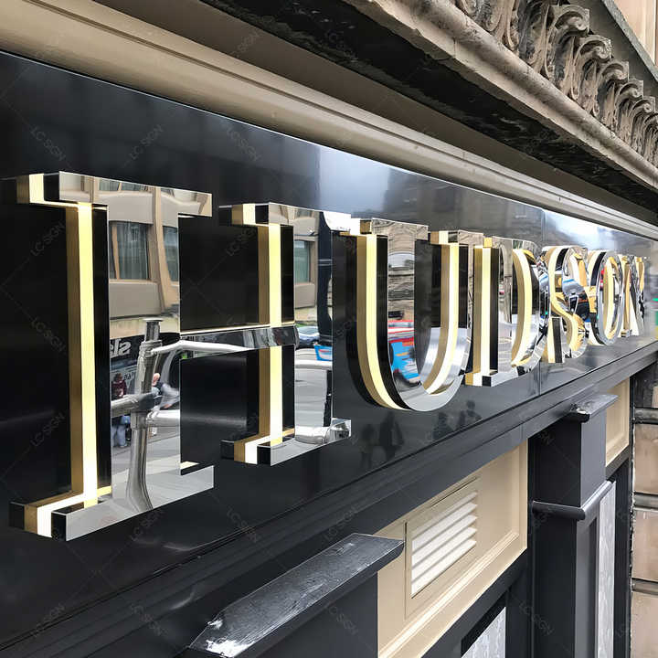3D Outdoor LED Letter Channel Sign - Customized Illumination