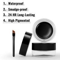 Vente en gros, nouvel arrivage, gel cosmétique imperméable à l'eau pour les sourcils, maquillage, marque privée, pommade pour les sourcils