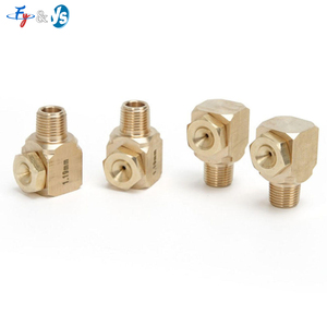 Nhà máy sản xuất giấy rỗng hình nón vòi phun, vòi phun điều khiển bọt B-W đồng thau góc phải phun vòi phun hình nón rỗng, rửa giấy - Product Image 4