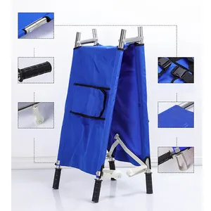 New Model Customized Hospital Emergency Foldaway Folding Ambulance Stretcher For Sale