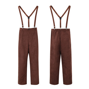 Nuevo Disfraz de Anciano con Tirantes a Cuadros para Adultos, Disfraz de Centenario, Overol para Halloween - Product Image 2