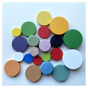 Wooden round Pieces Game Pieces For Board game Educational Toy Games Accessories