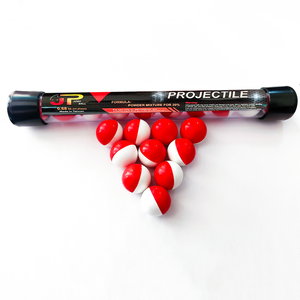 Billes de peinture à impact professionnel - Moins mortelles - Poudre - Calibre 0,43 (10 pièces/tube) - JP Taiwan - Product Image 3