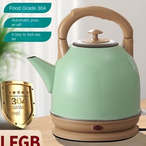 Bouilloire électrique sans fil en acier inoxydable colorée de 1,2 L avec arrêt automatique, 1200 W, commande numérique pour usage domestique et professionnel - Product Image 1