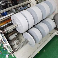 Étiquette adhésive personnalisée en papier vulcanisé pour pneus, code-barres, 125 microns, imperméable, pour emballage de vin et supermarché