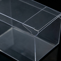 Boîtes d'emballage en plastique transparentes recyclables en PVC PET personnalisées pour sous-vêtements pour hommes