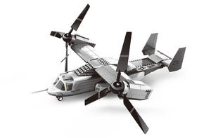 Juguetes Educativos de Plástico ABS, Bloques de Construcción de Modelos de Aviones para Niños de 14 Años en Adelante - Product Image 3