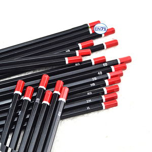 Basso MOQ di alta qualità HB 2H 2B 3B 4B 5B 6B matite in legno Standard sicuri disegno disegno matita arte Set di materiale scolastico - Product Image 1