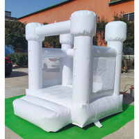 Château gonflable mini 6x6 pieds pour bébé, trampoline commercial en PVC pour fêtes et événements en intérieur