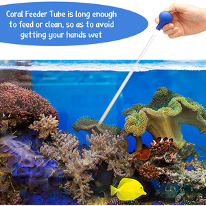 Arrecife anémonas salmuera camarones la mayoría de los organismos de <span class=keywords><strong>acuario</strong></span> pipeta acrílico peces marinos Coral herramienta de comida alimentador de Coral - Product Image 5