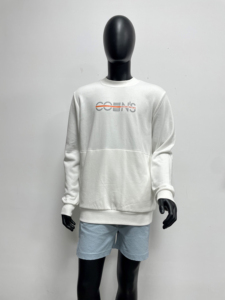 เสื้อสเวตเชิ้ตคอกลมแขนยาวผ้าคอตตอนหนา 100% เป็นมิตรกับสิ่งแวดล้อม ปักโลโก้ พิมพ์ลาย สำหรับผู้ชาย - Product Image 6
