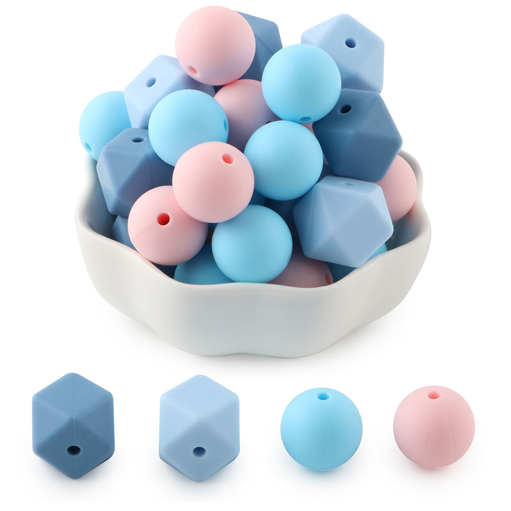 15mm round bead 14mm polyhedral blend Style 1