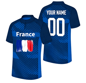 <span class=keywords><strong>Maillot</strong></span> de football France 2026 pour homme, version joueur, haute qualité, jacquard, manches courtes, séchage rapide, <span class=keywords><strong>maillot</strong></span> de football mondial - Product Image 1