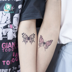 40 diversi <span class=keywords><strong>disegni</strong></span> del tatuaggio farfalla <span class=keywords><strong>disegni</strong></span> temporanei del tatuaggio trucco piccoli adesivi del tatuaggio tribale Sexy per le donne <span class=keywords><strong>farfalle</strong></span> - Product Image 5