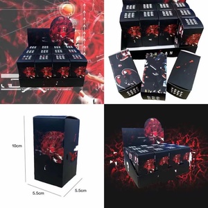Vente en gros de miniatures de chaussures de sport 3D en PVC avec <span class=keywords><strong>mini</strong></span> boîte transparente, boîte surprise - Product Image 3