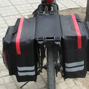 Bolsa Trasera para Bicicleta HK MAXFREE, Bolsa Doble para Bicicleta de Montaña, Capacidad de 30-40L - Product Image 6