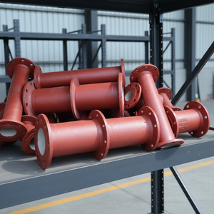 Tubería de hierro dúctil con bridas ISO2531 EN545 con revestimiento - Product Image 1