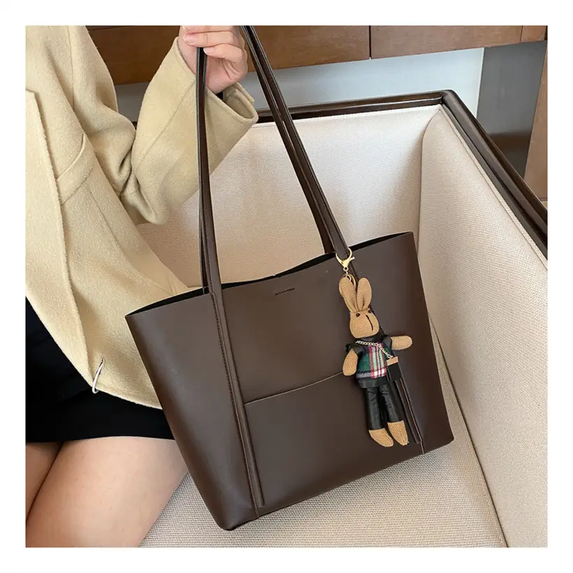 Luxury lady tote bag wholesale famous brand designer bag women lady leather handbags for women