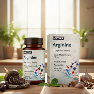 Formule de performance à haute teneur en L-Arginine 500mg avec Maca noire et Ail noir en comprimés pour adultes OEM ODM - Product Image 3