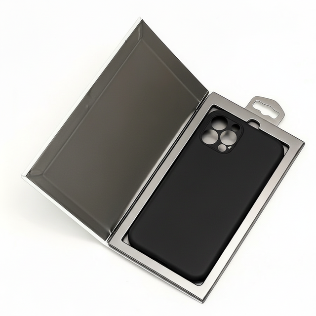 Custom Logo Magnetic Gift Paper Boxes Recyclable Rigid Cardboard Electronics Phone Case Packaging Box