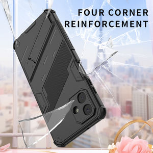 Étui avec béquille OMEVE pour <span class=keywords><strong>Samsung</strong></span> Galaxy A07 A17 A56 A26 A06 A55 A25 A05 A54 A34 A14 4G <span class=keywords><strong>5G</strong></span>, protection robuste contre les chutes, <span class=keywords><strong>coque</strong></span> rigide - Product Image 4