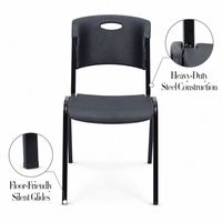 Chaise à panneau incurvé portable, légère, imperméable et lavable pour la restauration, les dortoirs et les porches – Achat en gros