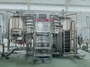 Equipo de elaboración de cerveza cervecería pequeña 500L 1000L 10bbl 20bbl para MicroBrewery
