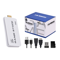 JSGAMING M15 Game Stick 4K, Consola de Videojuegos Retro con 20000 Juegos, Mando de Videojuegos Retro para PS1, Consola Portátil