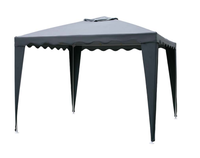 Vente en gros Gazebos à auvent pliants imperméables pour terrasse extérieure Tente de jardin avec cadre en acier personnalisé Mobilier d'extérieur au design moderne