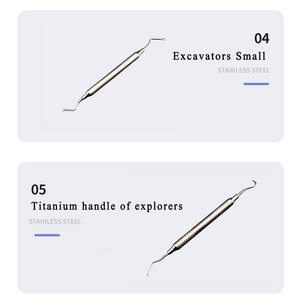 Kit de instrumentos quirúrgicos dentales Kit de Cirugía Dental Cirugía dental Juego de instrumentos de 26 piezas - Product Image 4