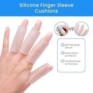 Gel Silicone Ngón Tay Tay Áo Bảo Vệ Thoải Mái Đệm Để Bảo Vệ Ngón Tay Thiết Bị Bảo Vệ Cần Thiết Cho Làm Vườn - Product Image 3