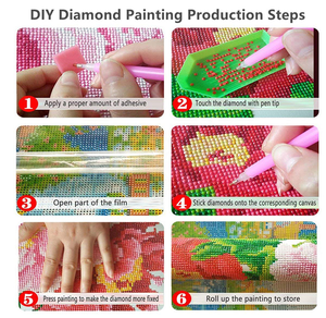 Chenistory DZDP2685 bricolage 5D diamant peinture animal chien bricolage cristal diamant peinture courte peluche diamant <span class=keywords><strong>peintre</strong></span> décoration de la maison - Product Image 2