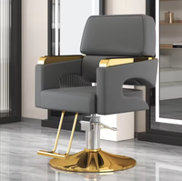 Fauteuil de Coiffure Professionnel Moderne pour Salon de Beauté et Barbier – Chaise de Barbier Relevable pour Femme – Vente en Gros