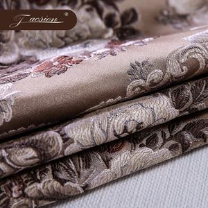 Kain Pelapis Jacquard TengHui untuk Dekorasi Rumah, Lembut, 3D, Satin Antik untuk Furnitur <span class=keywords><strong>Sofa</strong></span>, Motif <span class=keywords><strong>Herringbone</strong></span> untuk Ruang Tamu - Product Image 2
