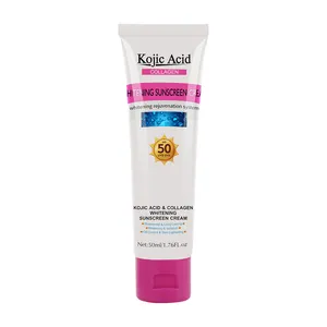 Солнцезащитный крем для лица Spf 50 + Kojic Acid отбеливающий солнцезащитный лосьон для лица или тела